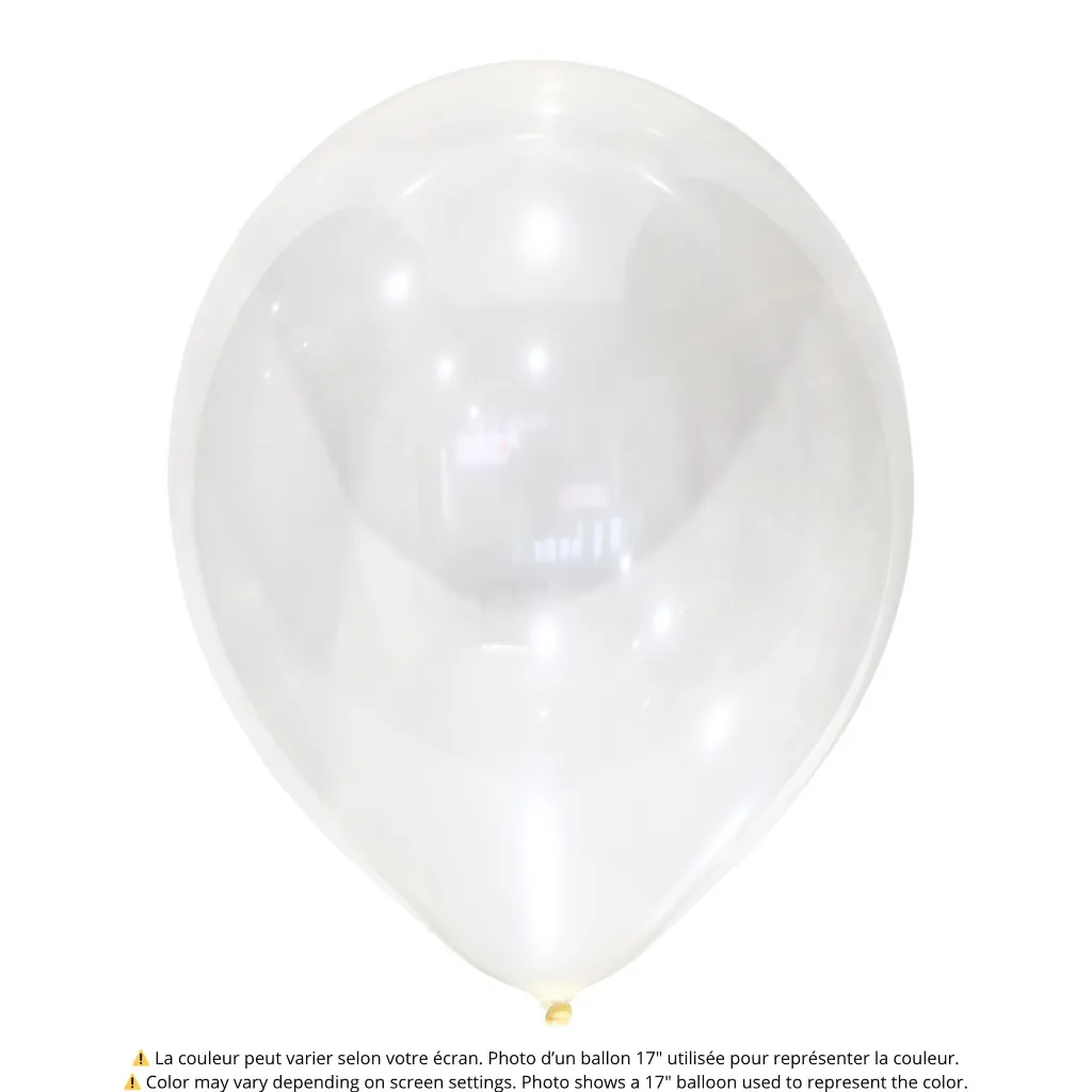 Balloon latex Tuftex Clear Crystal.webp