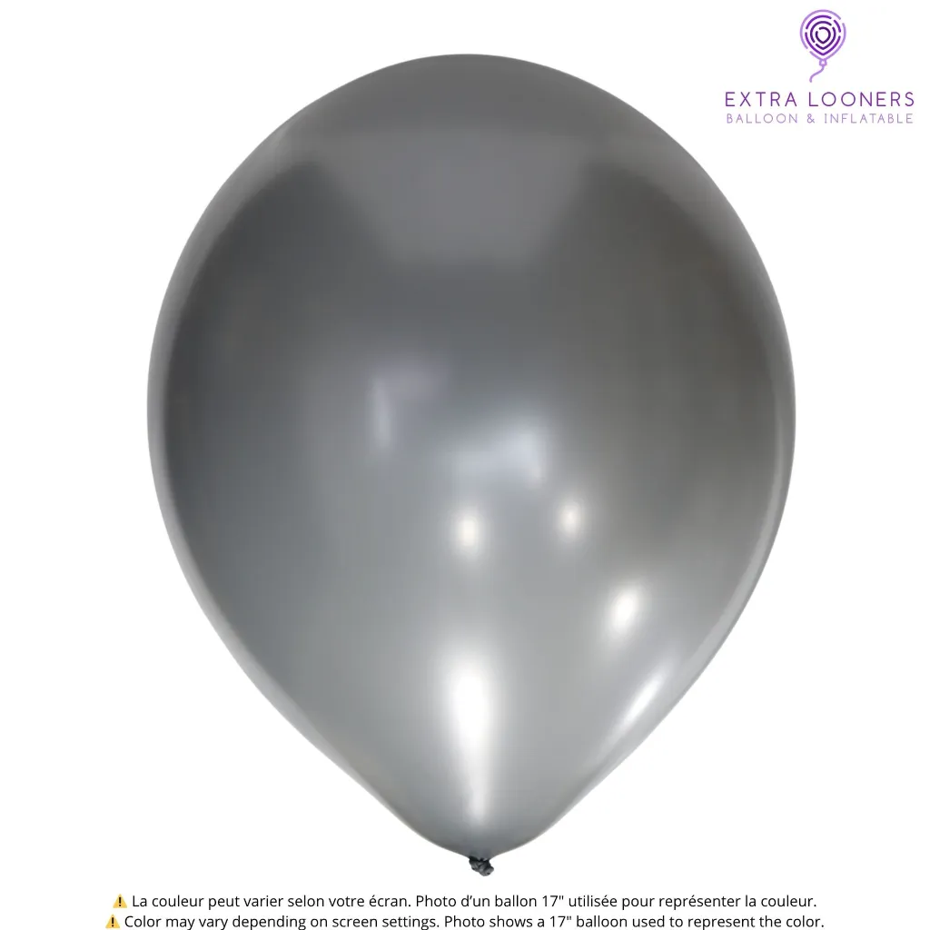 Balloon latex Tuftex Gray Smoke.webp