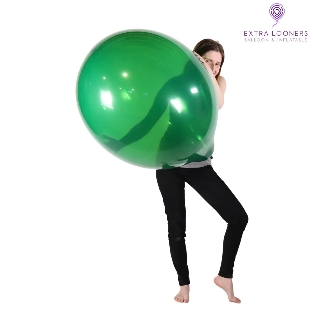 Balloon latex Tuftex 24 inch Emerald Green Crystal.webp