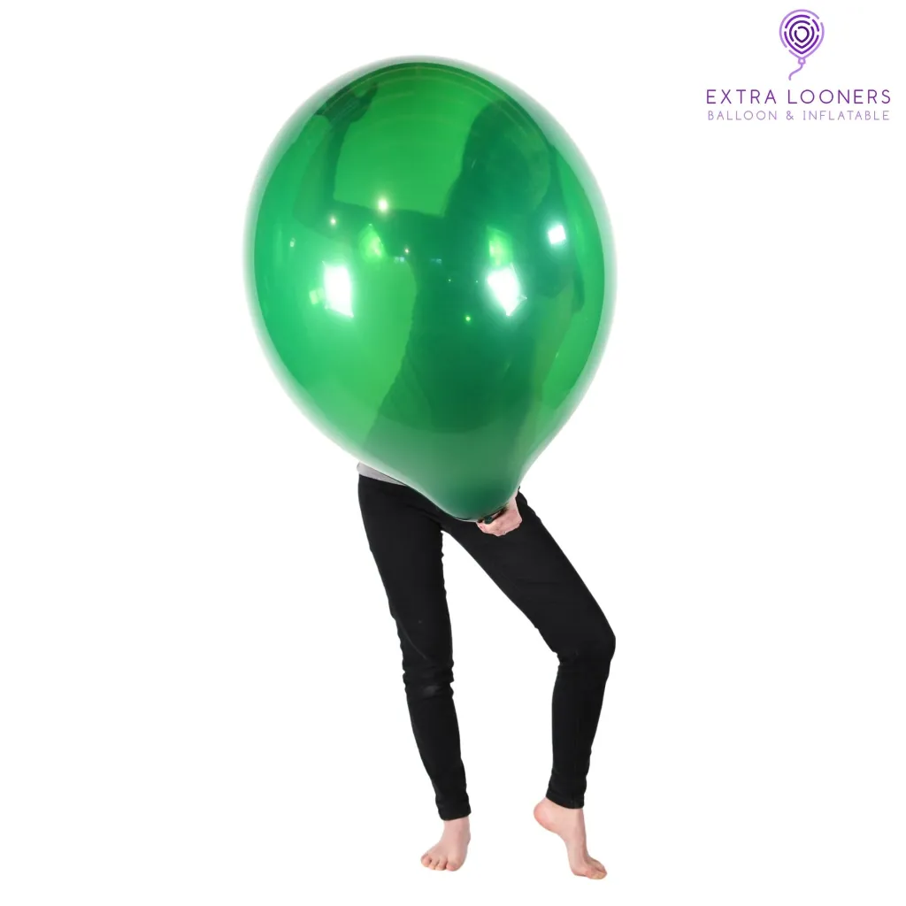 Balloon latex Tuftex 24 inch Emerald Green Crystal (3).webp