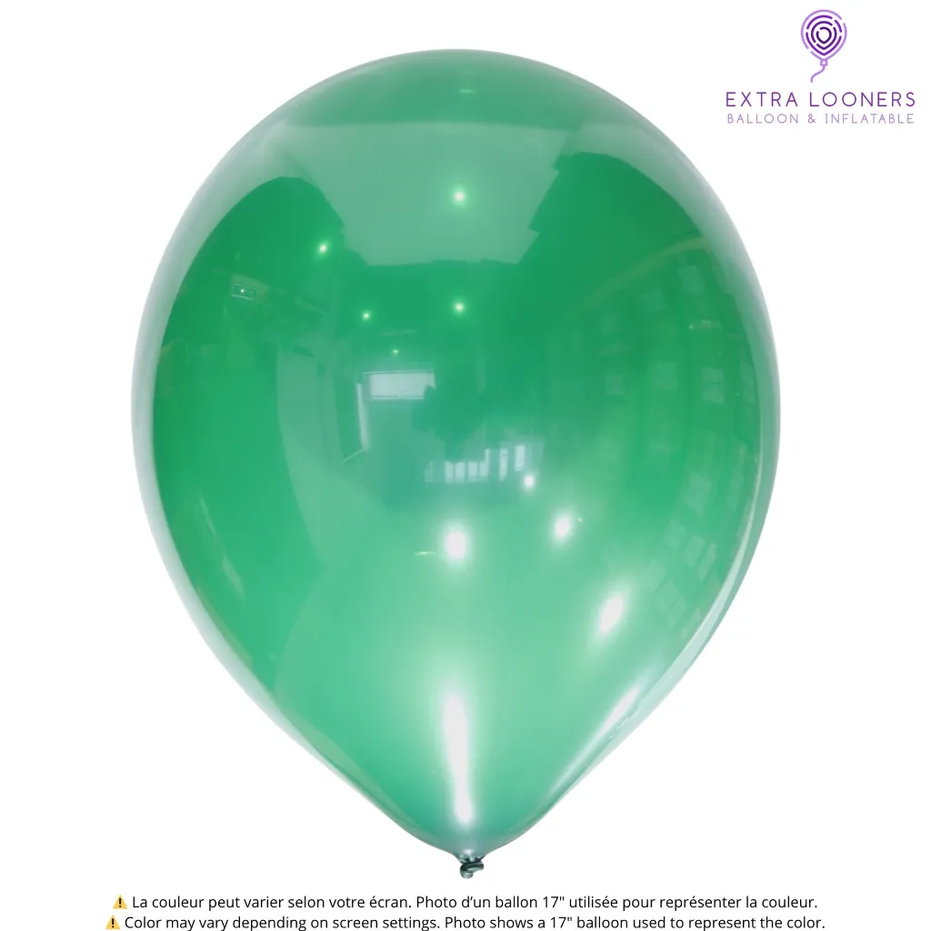 Balloon latex Tuftex Emerald Green Crystal.webp