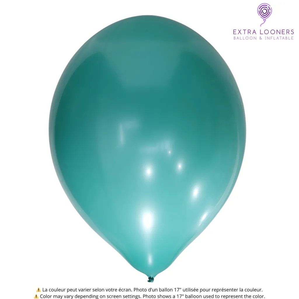 Balloon latex Tuftex Teal.webp