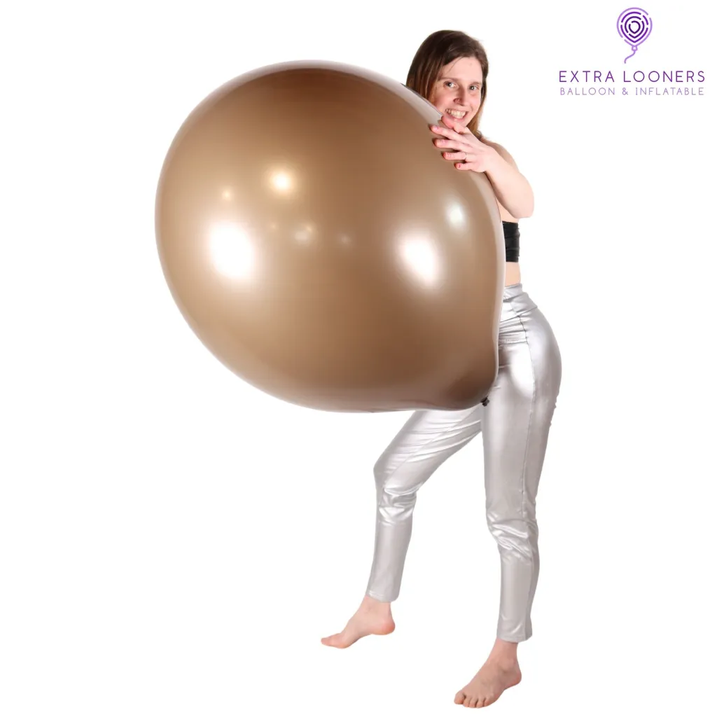 Balloon latex Tuftex 24 inch Cocoa (3).webp
