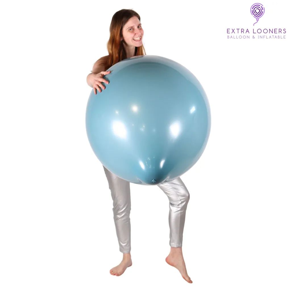 Balloon latex Tuftex 24 inch Blue Slate (2).webp