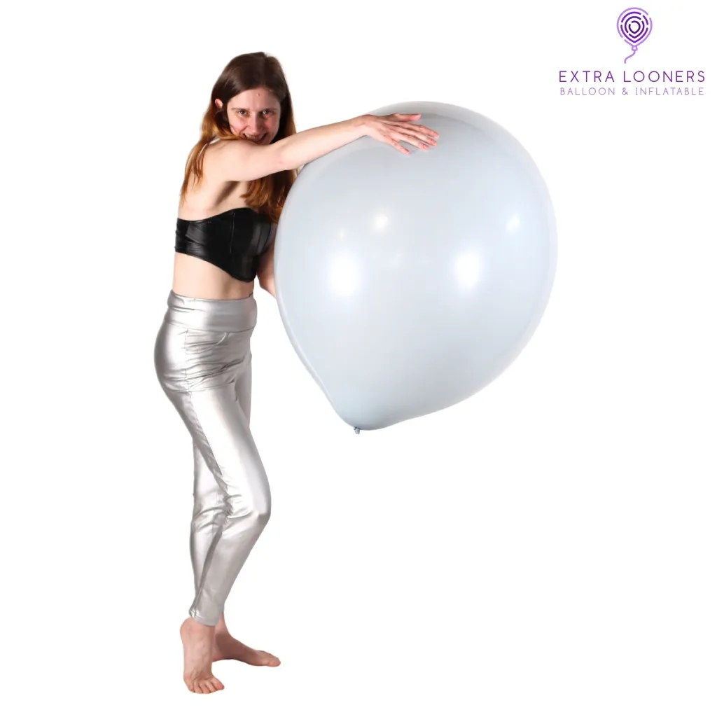 Balloon latex Tuftex 24 inch Fog Gray (2).webp