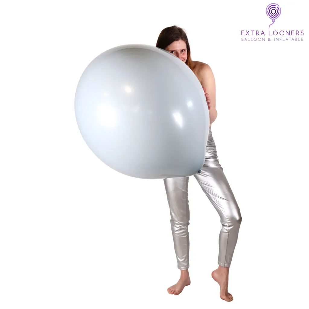 Balloon latex Tuftex 24 inch Fog Gray.webp