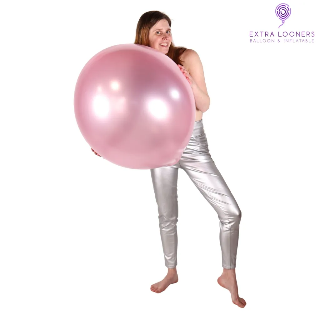 Balloon latex Tuftex 24 inch Shimmering Pink.webp