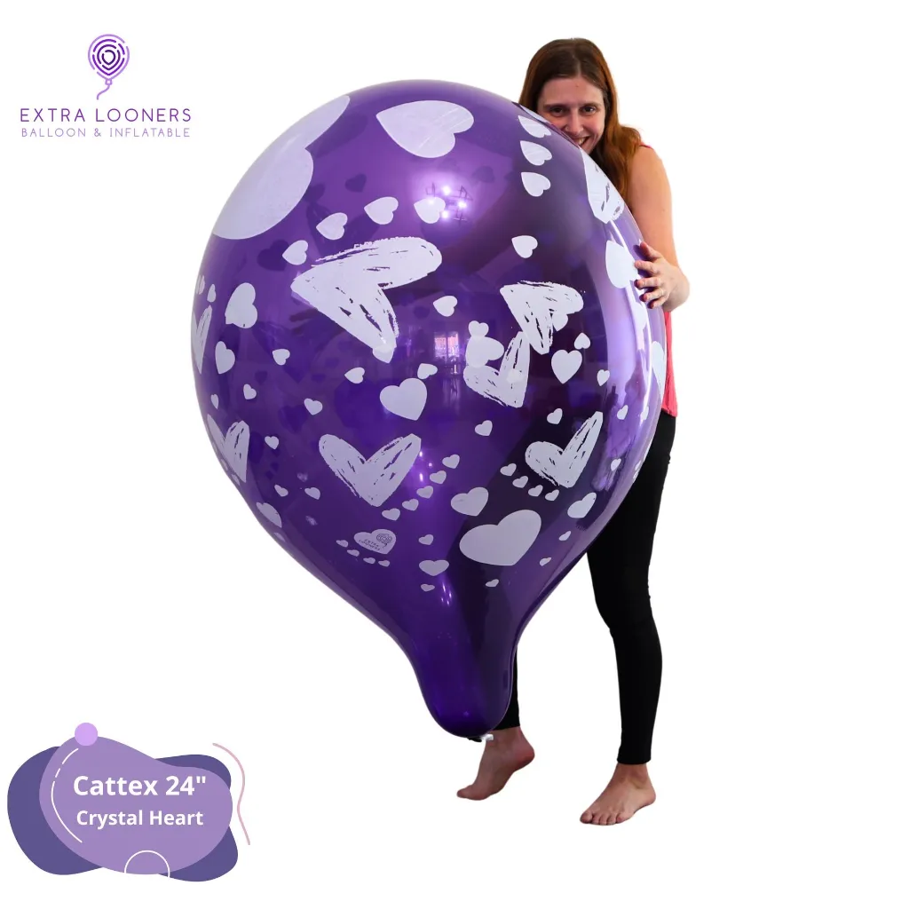 Cattex 24 inch Purple Crystal whith Heart printed (2).webp