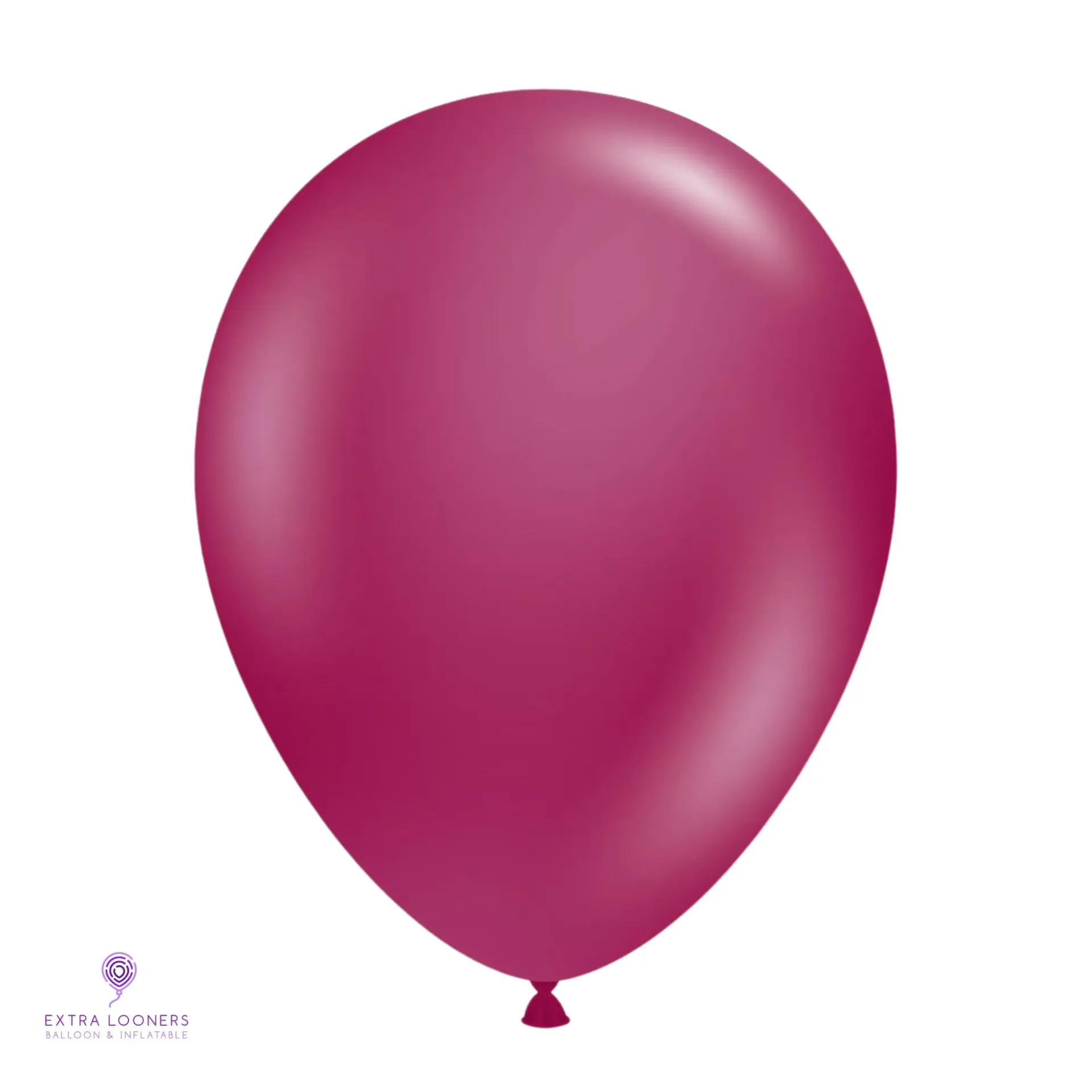 [TT17-12] Tuftex 17" Burgundy Crystal Latex Balloons