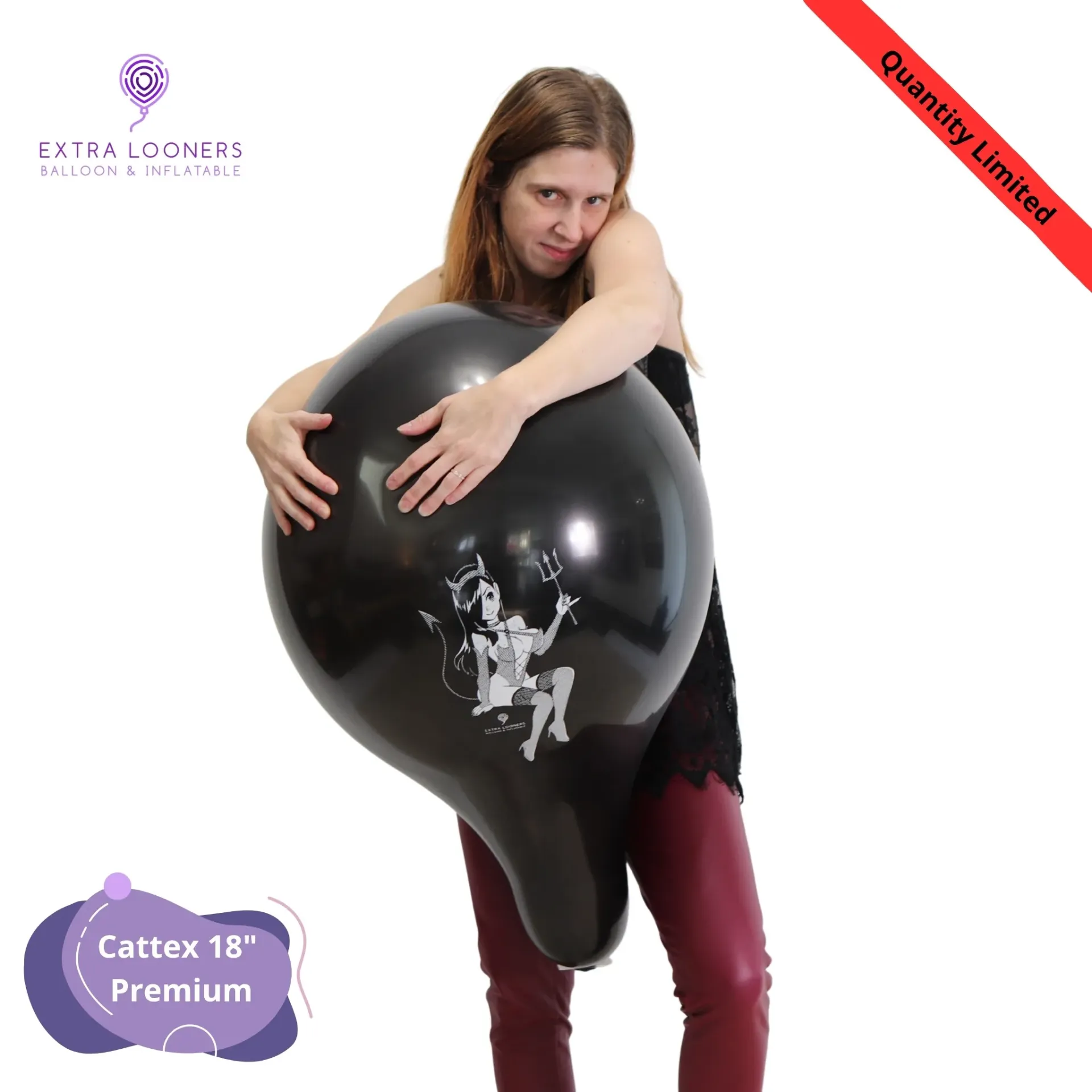 Cattex 18" Premium Assorted Lilith Halloween Latex Balloons – Limited Edition
