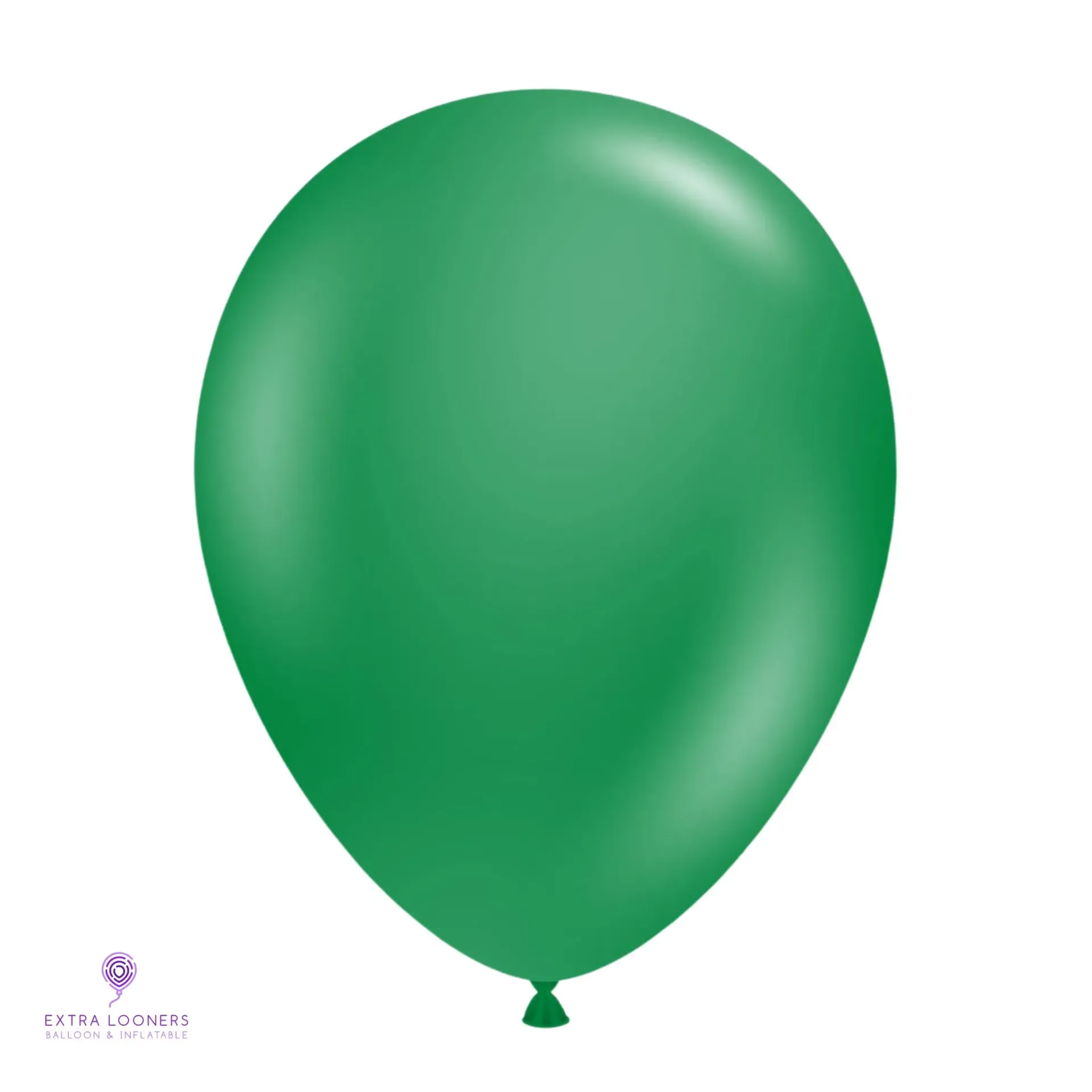 [TT17-15] Tuftex 17" Emerald Green Crystal Latex Balloons