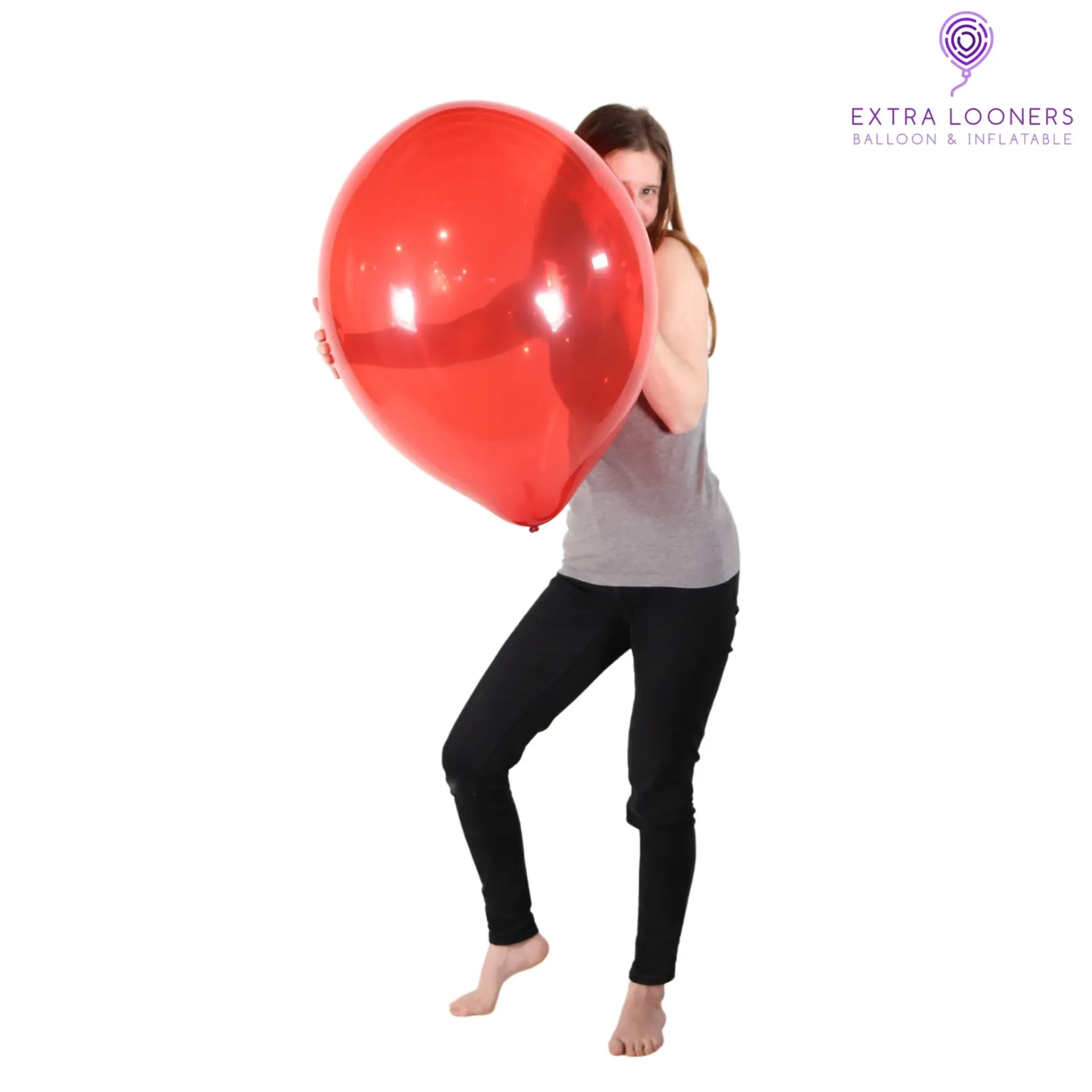 [TT17-19] Tuftex 17" Rouge Cristal Ballons en latex