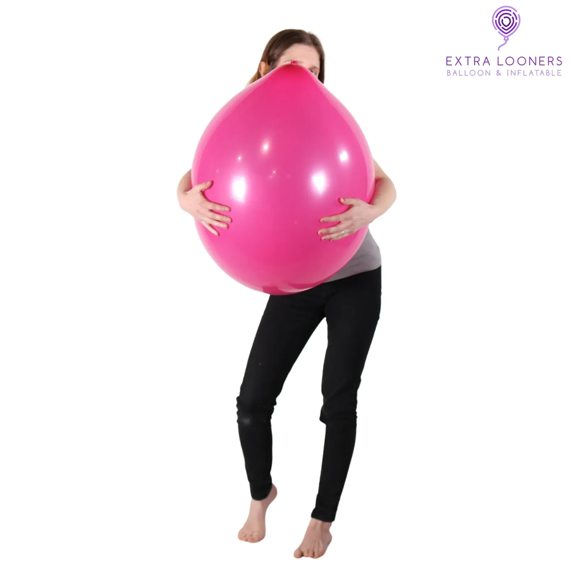 [TT17-29] Tuftex 17" Rose Fuchsia Ballons en latex