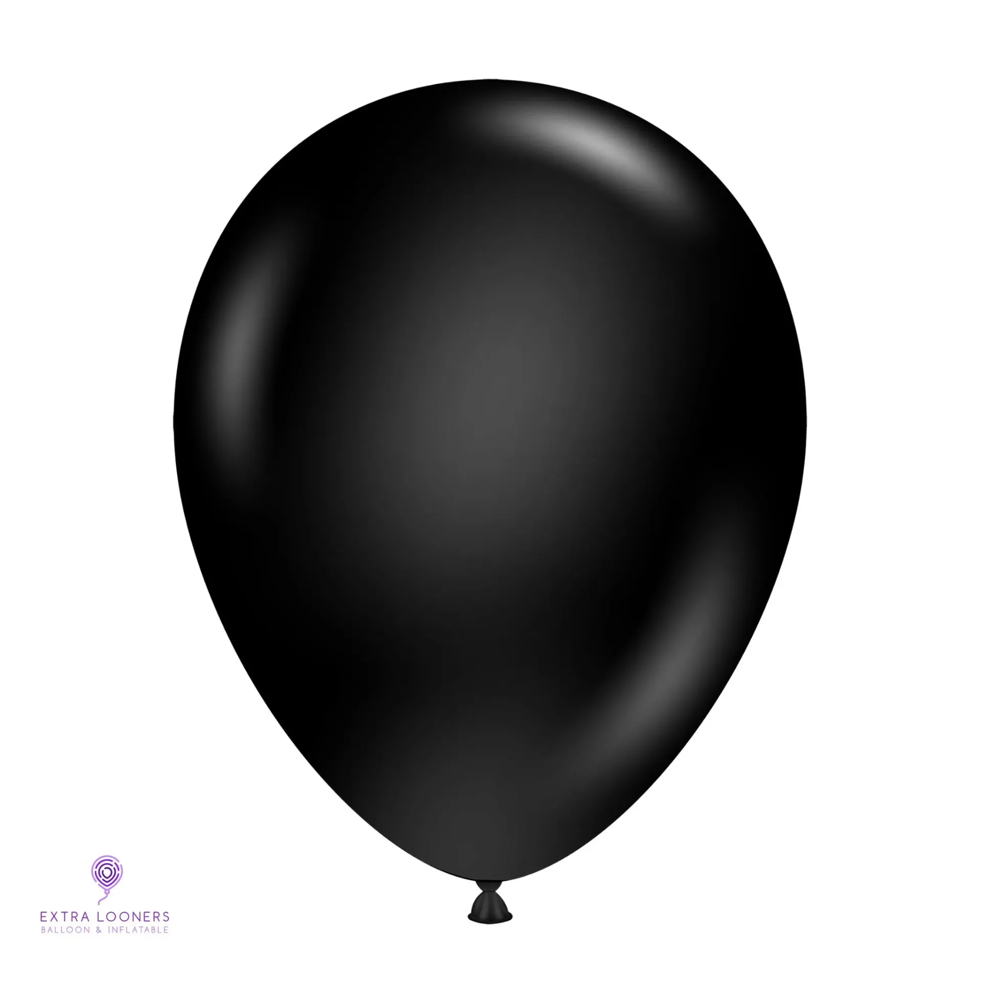 Tuftex 17" Black Latex Balloons