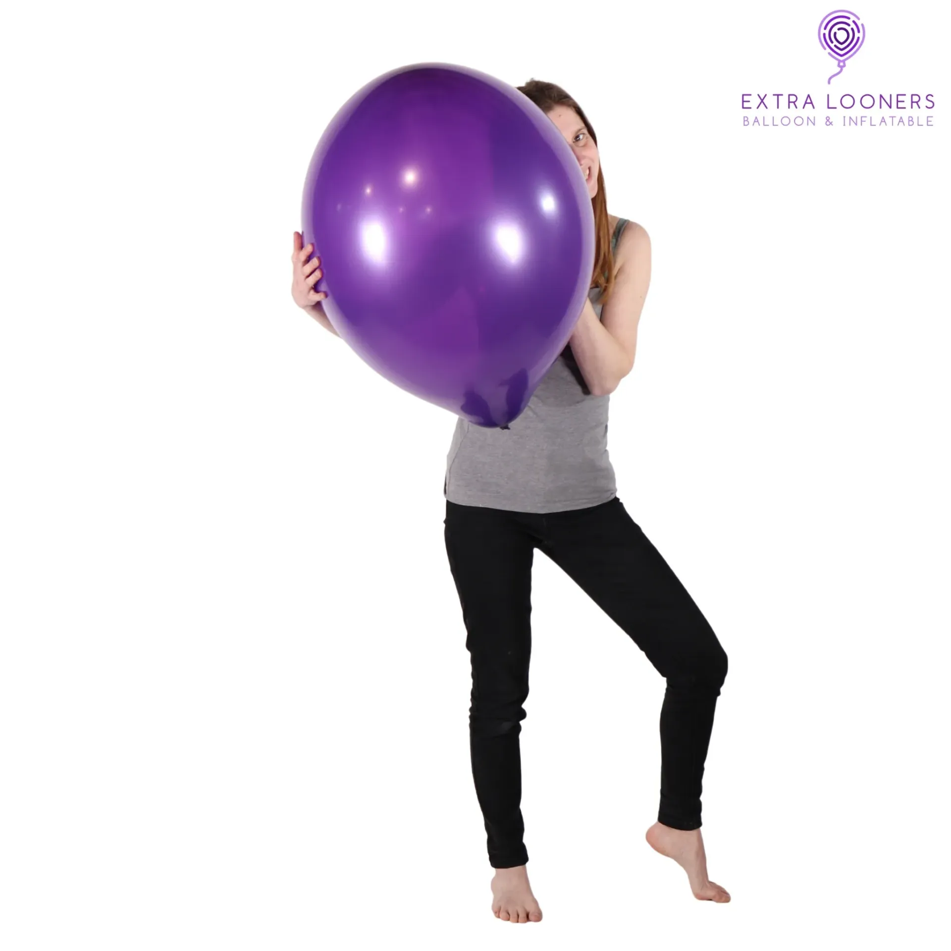 Tuftex 17" Plum Purple Latex Balloons