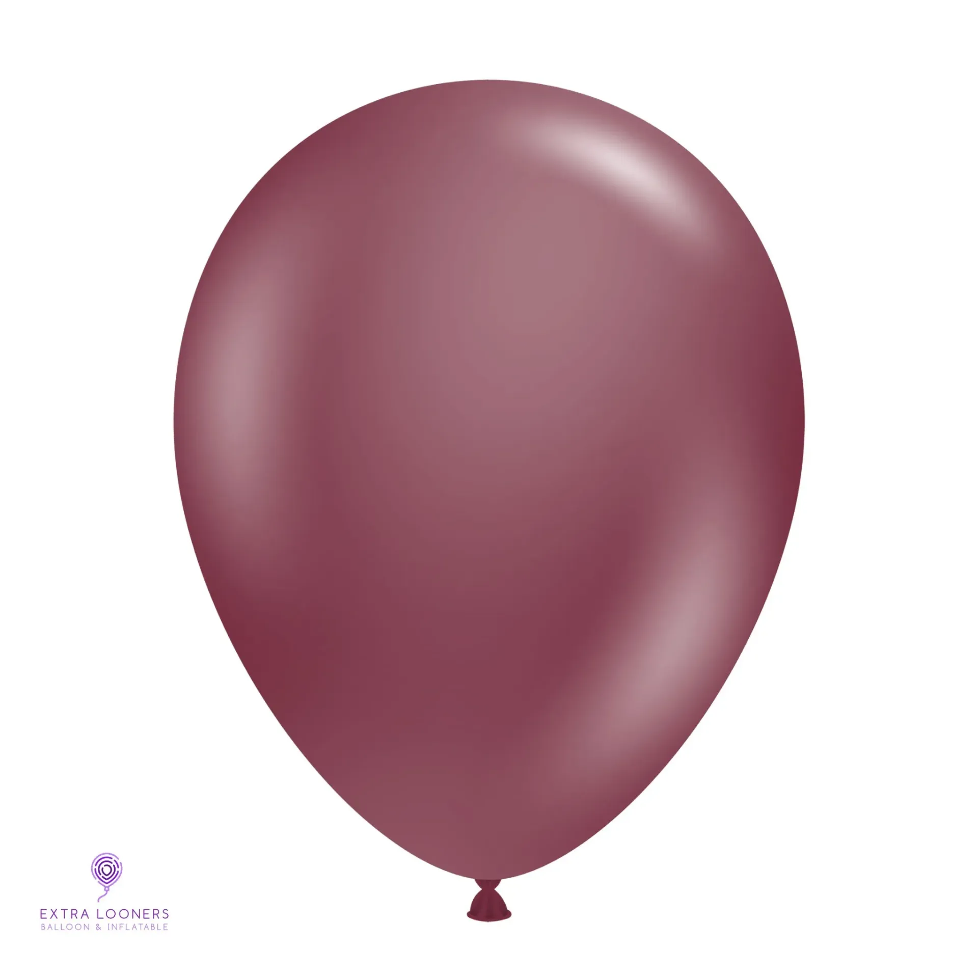 [TT17-86] Tuftex 17" Samba Burgundy Latex Balloons