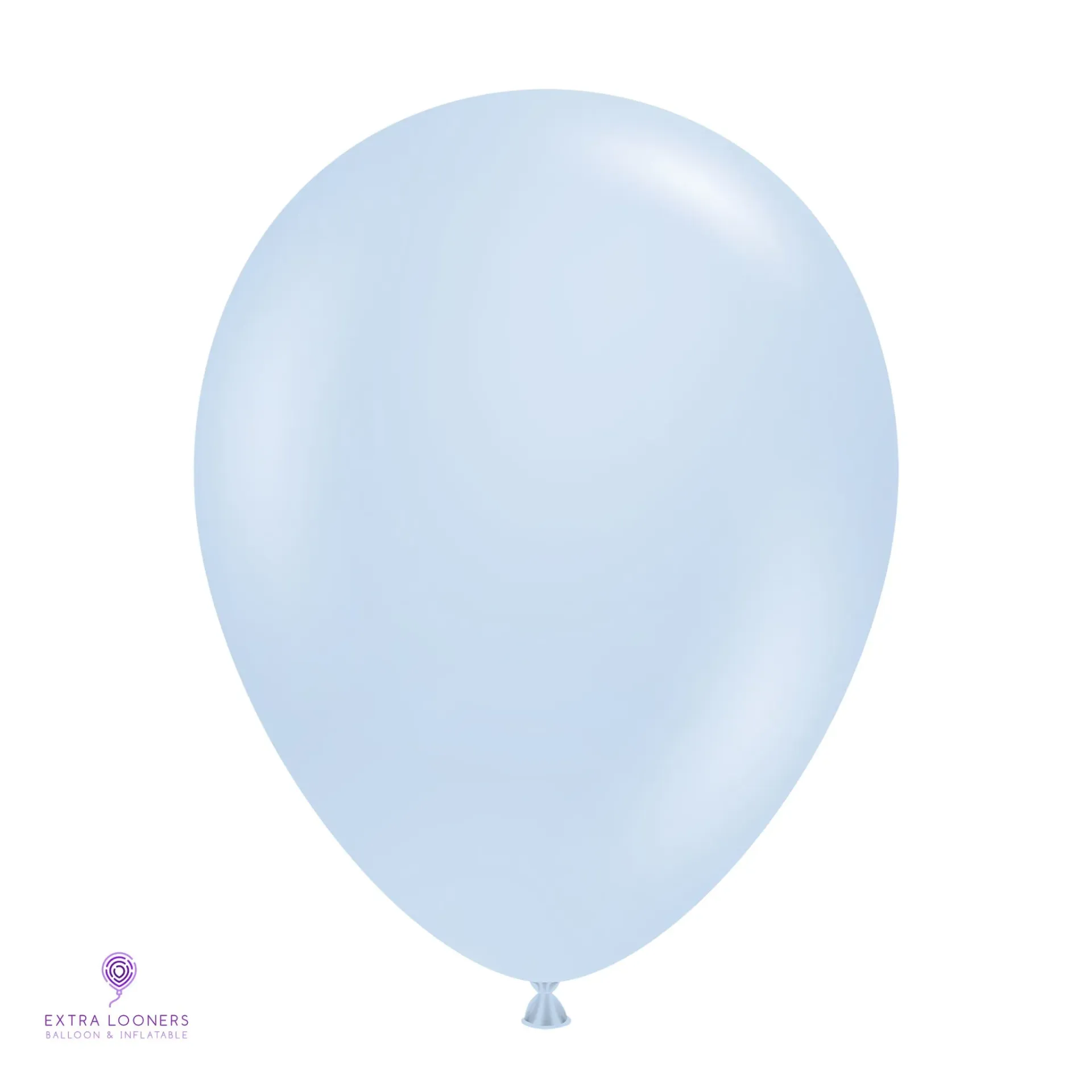 Tuftex 17" Monet Baby Blue Latex Balloons