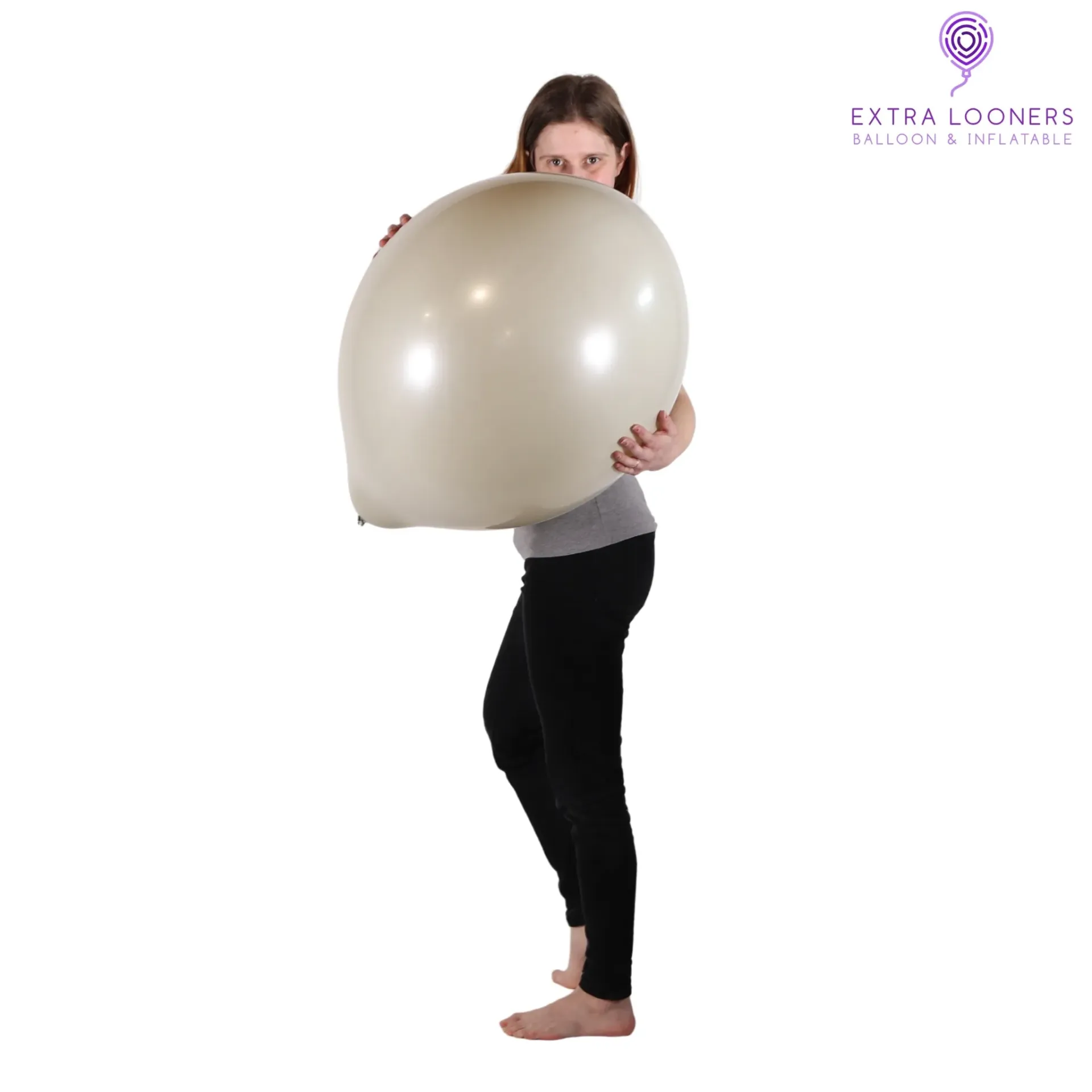 [TT17-96] Tuftex 17" Gris Pierre Ballons en latex