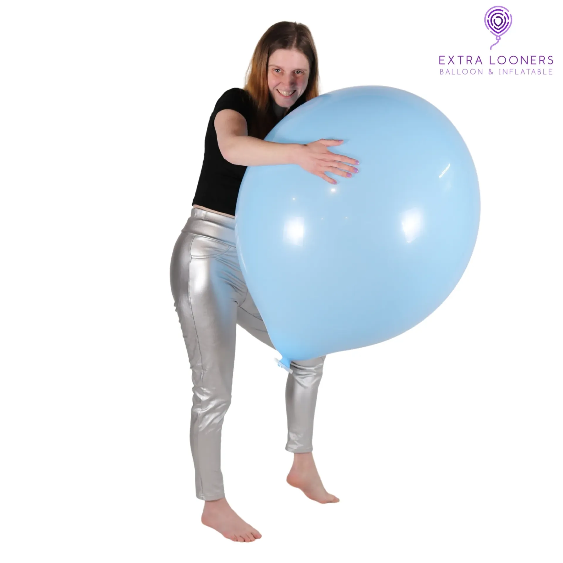 [TT24-21] Tuftex 24" Bleu Bébé Ballons en latex