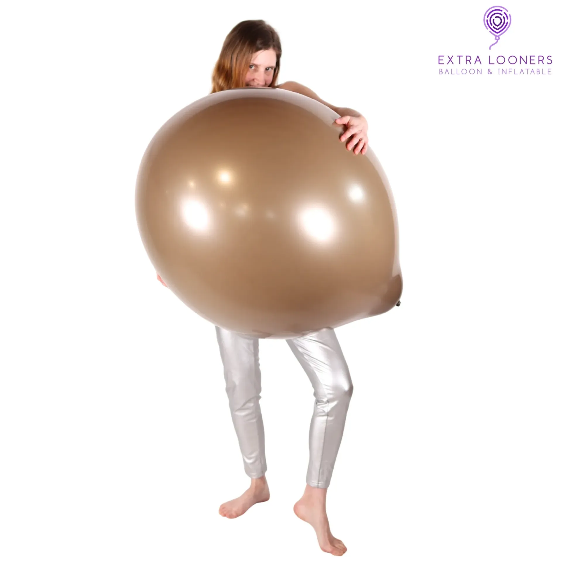 [TT24-42] Tuftex 24" Marron Cacao Ballons en latex