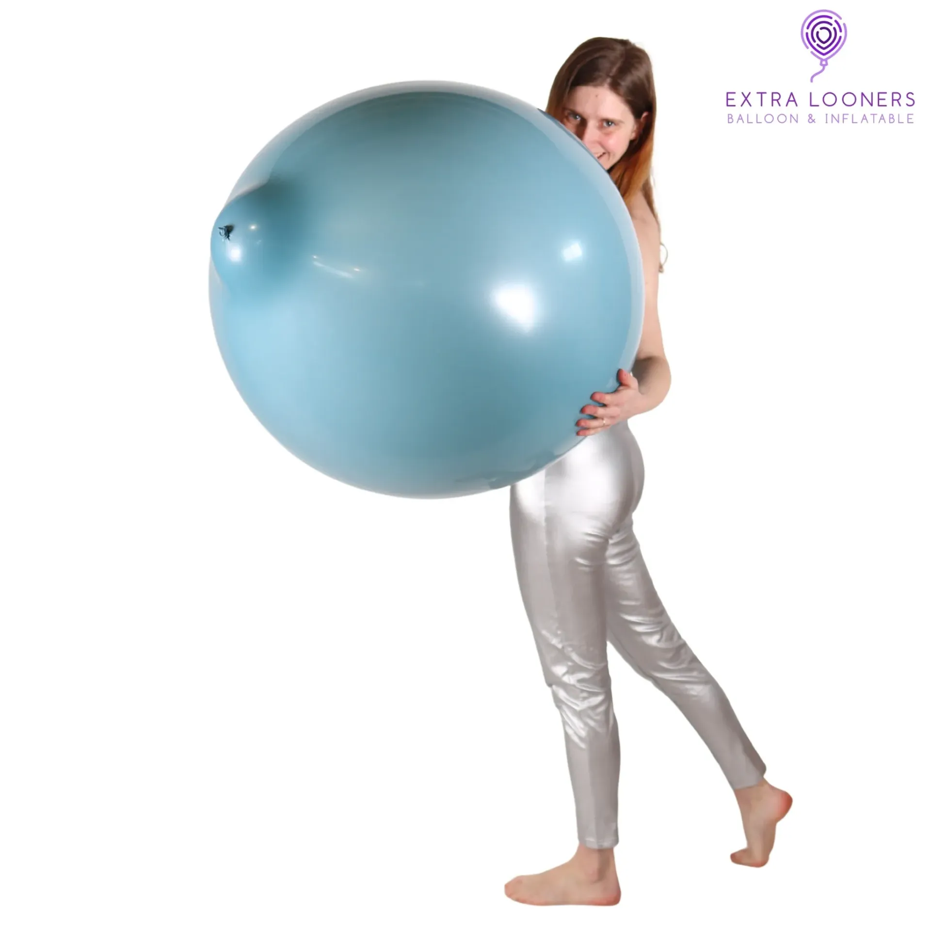 [TT24-65] Tuftex 24" Blue Slate Latex Balloons