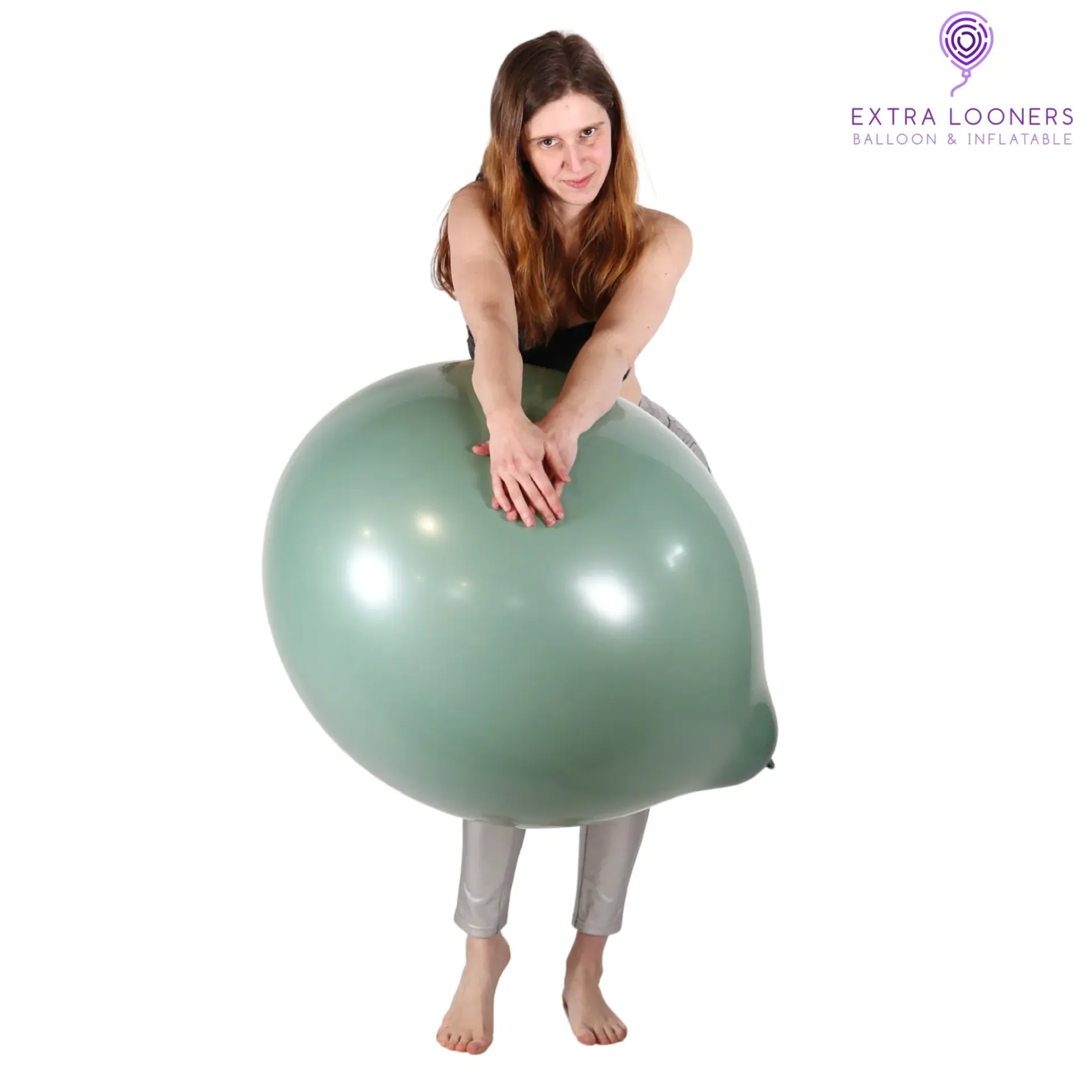 [TT24-66] Tuftex 24" Willow Green Latex Balloons