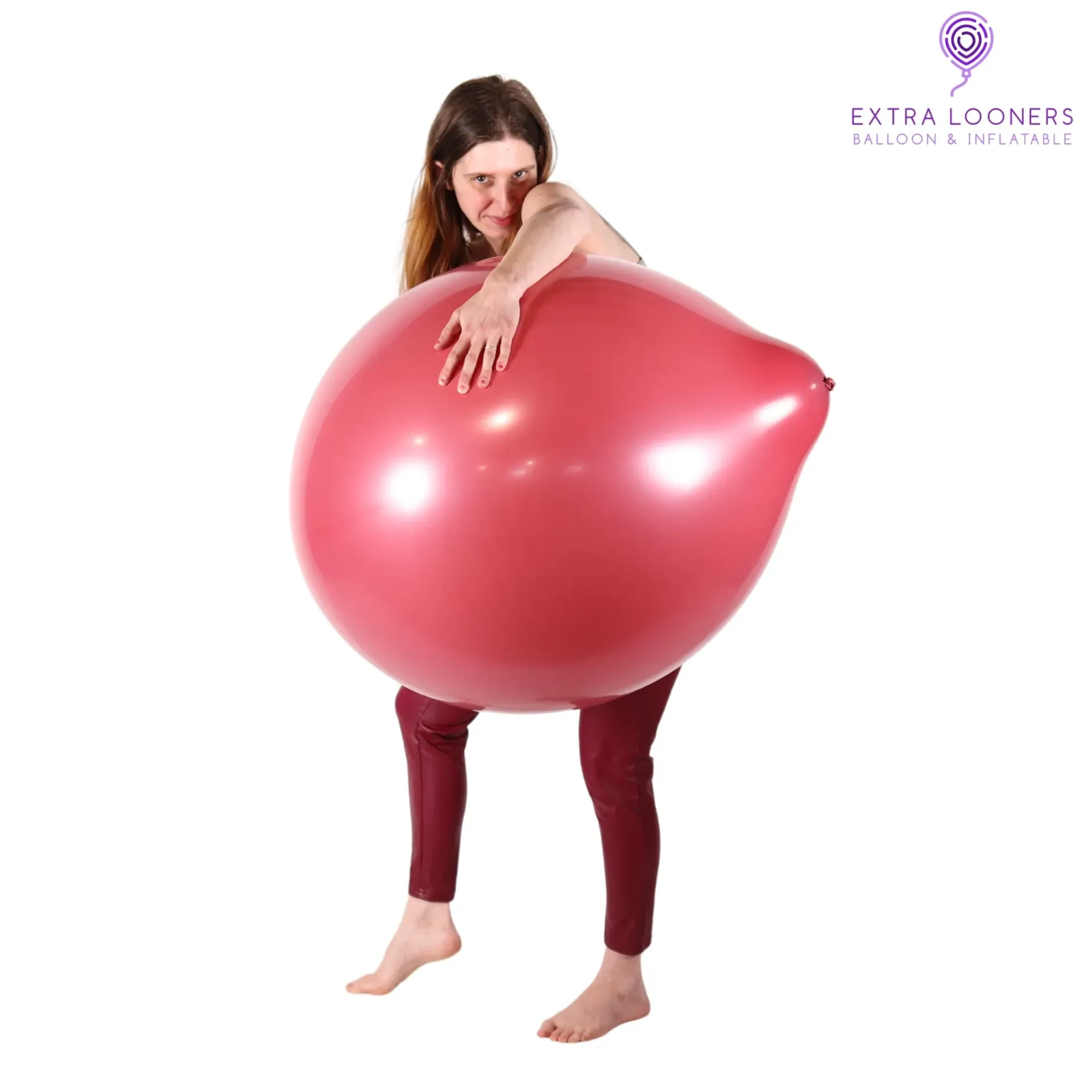 [TT24-86] Tuftex 24" Samba Burgundy Latex Balloons