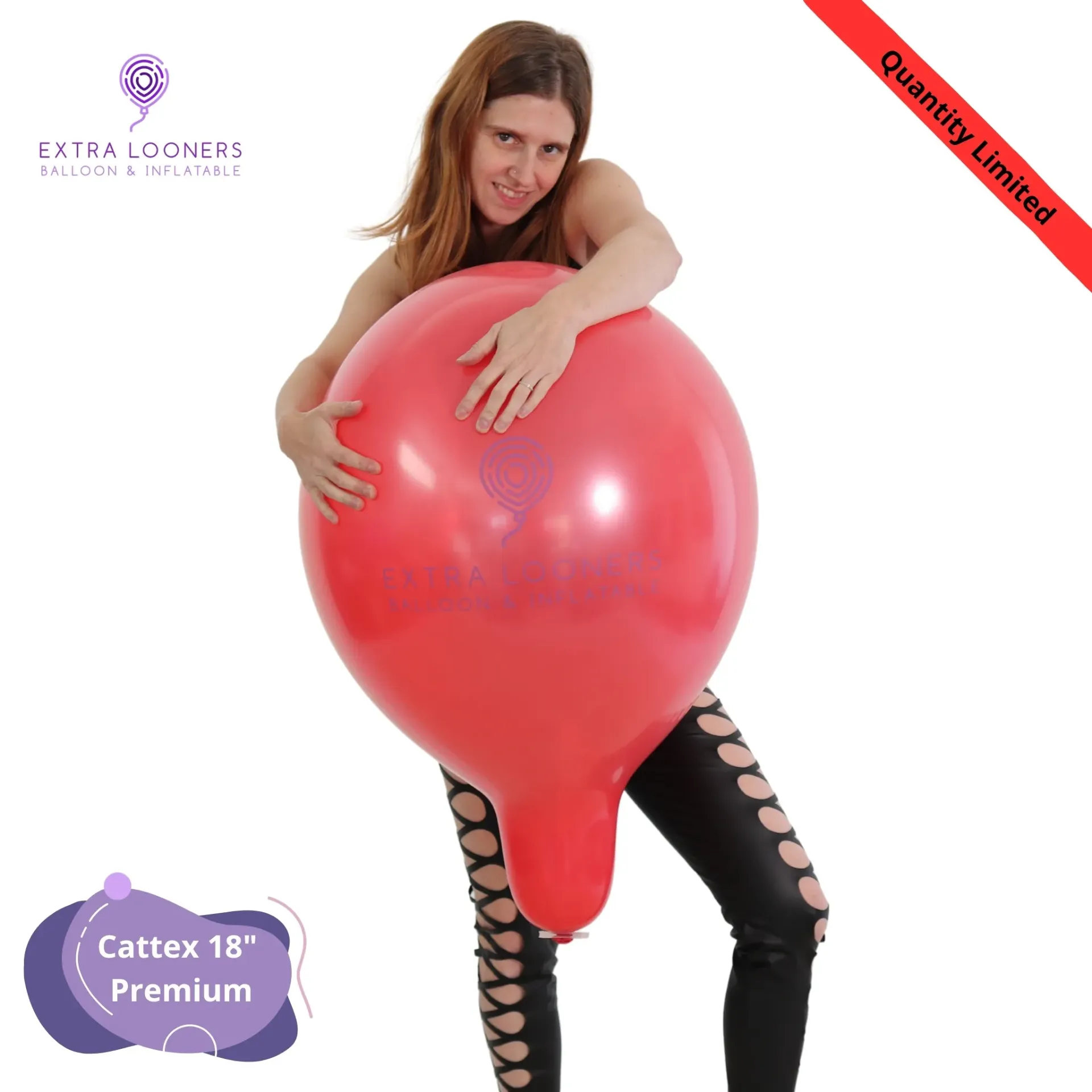 [PR/150DS.EXTRA] Cattex 18" Premium Assortiment Extra Looner Ballons en latex – Édition Limitée