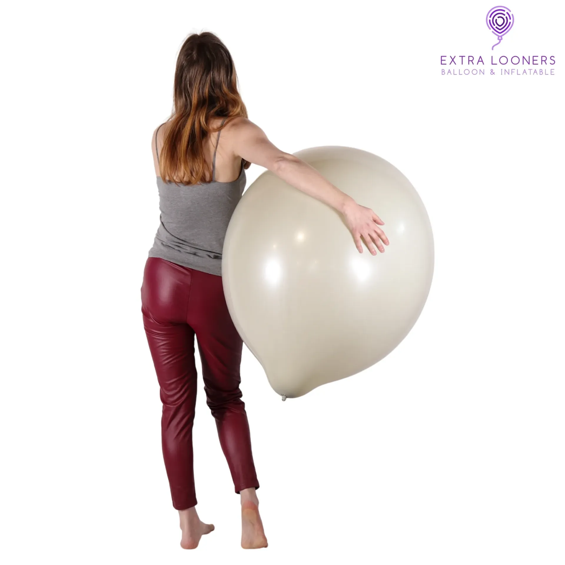 [TT24-96] Tuftex 24" Gris Pierre Ballons en latex