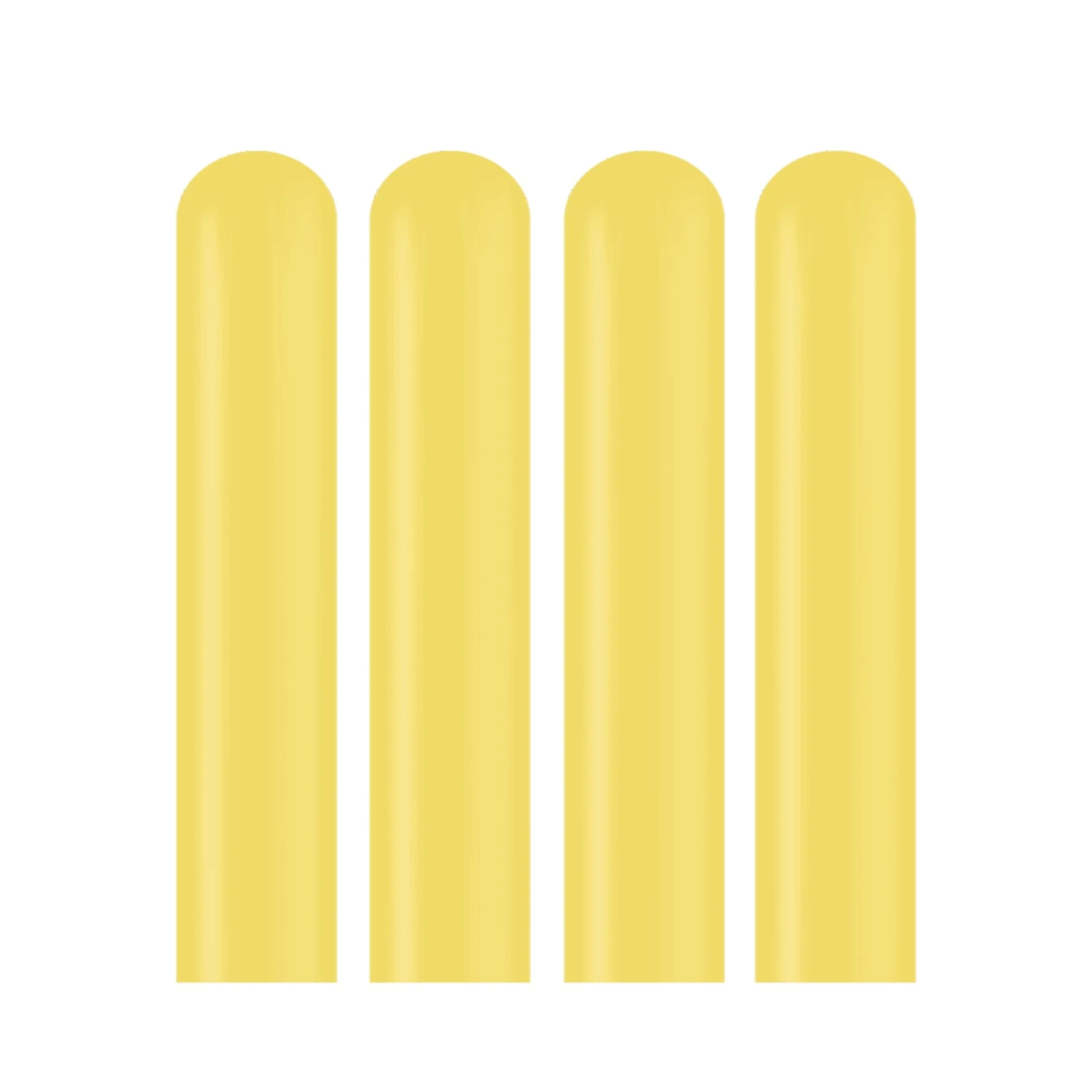 [RGL20C.10.C-R-40] BWS / Rifco GL200 97" Banner Crystal Yellow - Latex Balloons