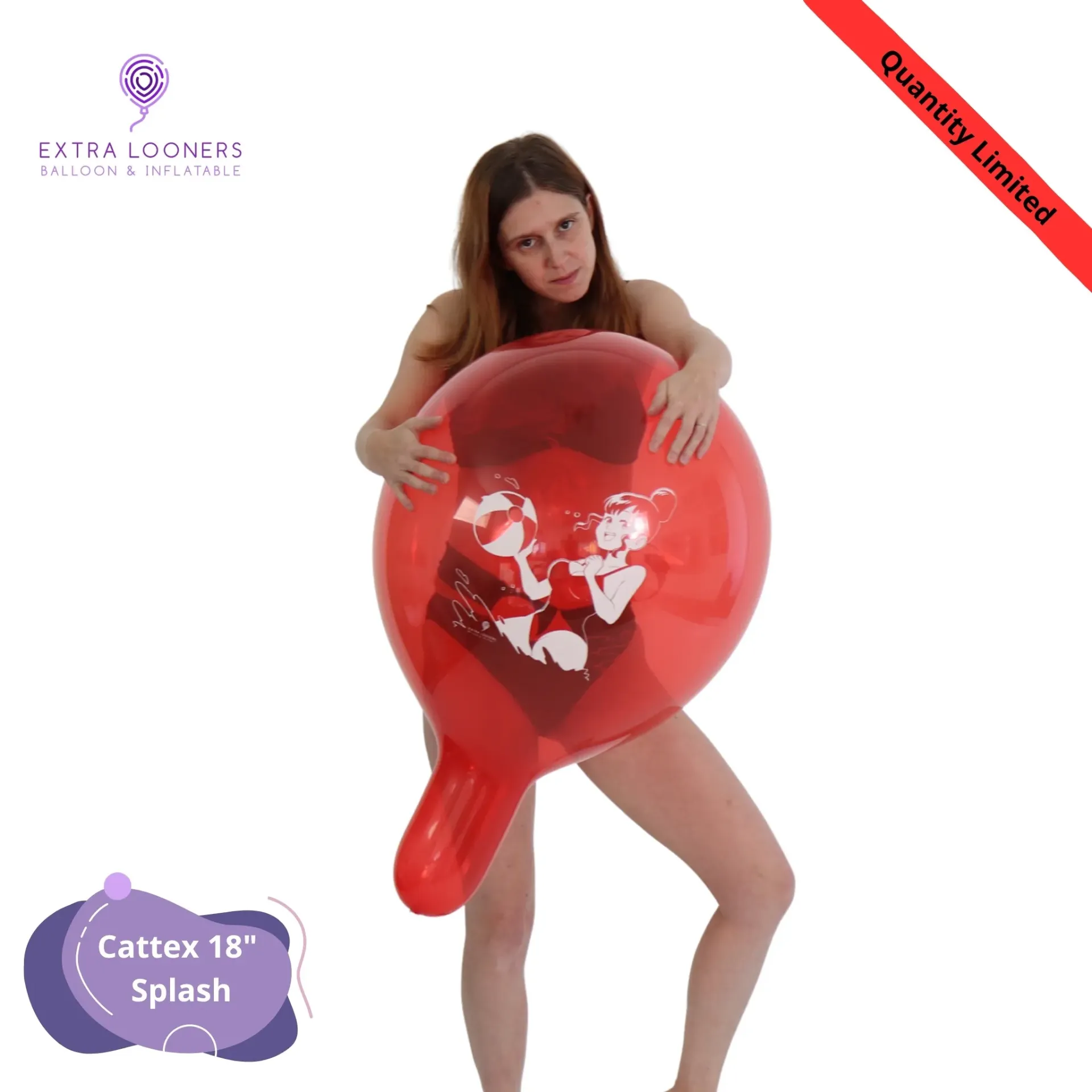 [PR/150DS.SPLASH] Cattex 18" Premium Assorted Splash Latex Balloons – Limited Edition