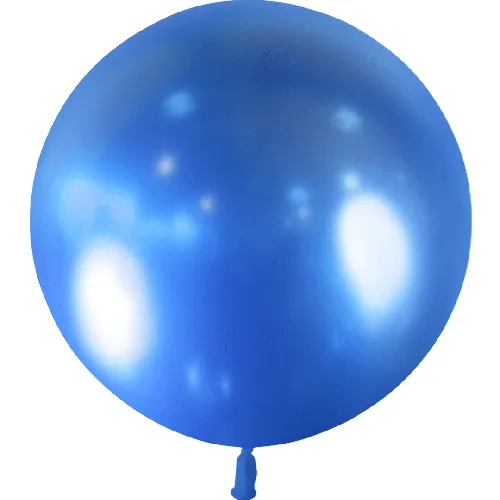 Balloonia 24" Bleu Chrome - Ballons en latex