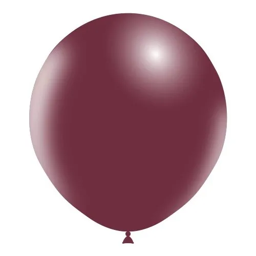 [HG118-25P49] Balloonia 18" Burgundy - Latex Balloons