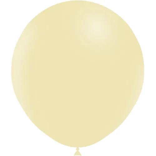 [HG118-25T04] Balloonia 18" Jaune Mat - Ballons en latex