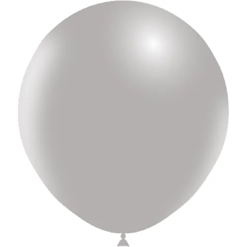 Balloonia 18" Grey - Latex Balloons