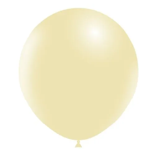 [HG118-25P21] Balloonia 18" Ivory - Latex Balloons