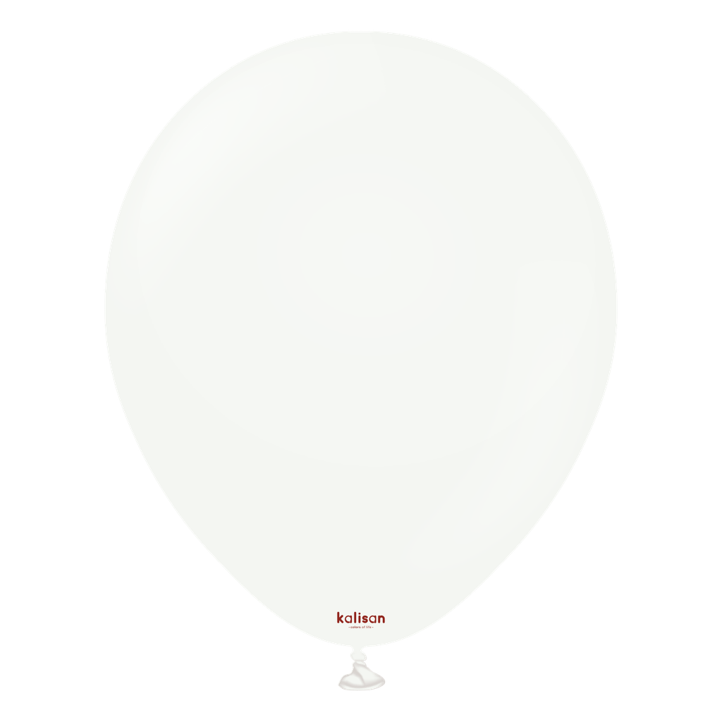 [11823120] Kalisan 18" Blanc - Ballons en latex