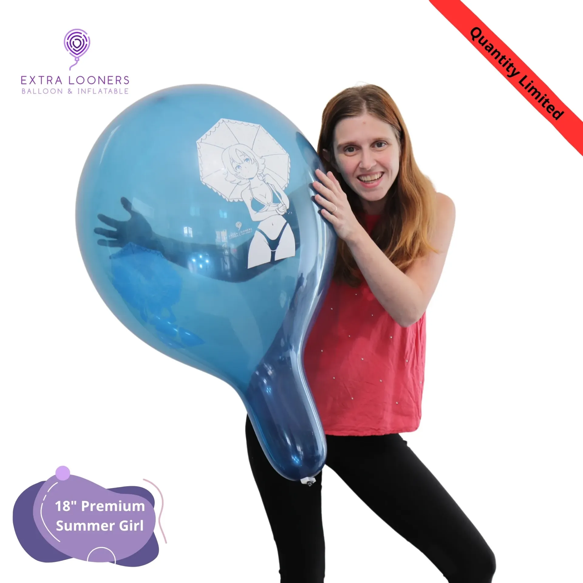 [PR/150DS.SUMGIRL] Cattex 18" Premium Assortiment Summer Girl Ballons en latex – Édition Limitée