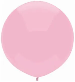 [63691] BSA 17" Real Pink Latex Balloons