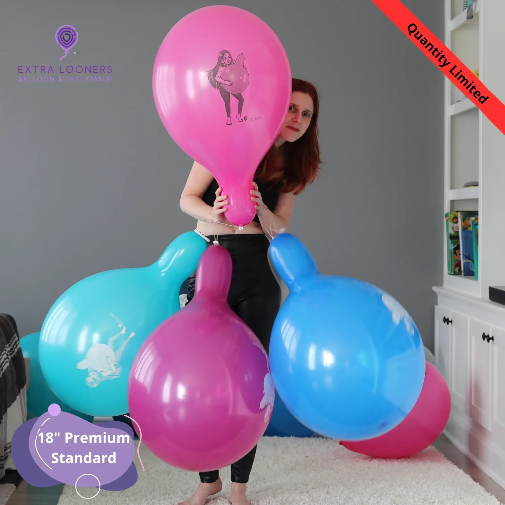 [PR/150.DS.EUGINA] Cattex 18" Premium Assortiment Eugina Ballons en latex – Édition Limitée