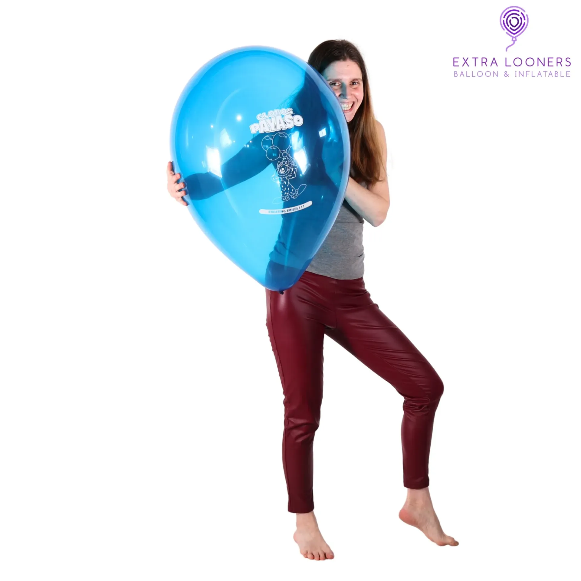 Globos Payaso 16" Crystal Logo Payaso - Latex Balloons